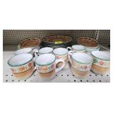 SET OF GIBSON 'FLORAL TERRACE' STONEWARE