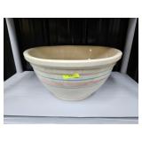 LARGE 14' MCCOY POTTERY BANDED BOWL