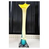 15' MURANO ART GLASS 'JIP' VASE