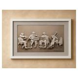 FRAMED SIEGBERT REINHARD 'THE REHEARSAL' PRINT