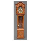 EMPEROR CLOCK CO. 'ORIENTAL' CASE TALL CLOCK