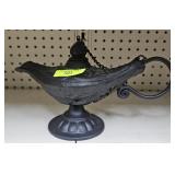 8' CAST IRON GENIE LAMP