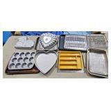 LOT OF ASST. COOK AND BAKE WARE