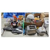 LOT OF ASST. TOOLS, FLUIDS, AND APPLIANCES