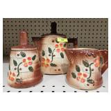 VINTAGE AMERICAN BISQUE TEA SET