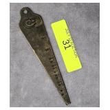 4' BRASS COLT MFG. BARREL GAUGE