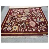 96' X 108' COTTON & WOOL RUG