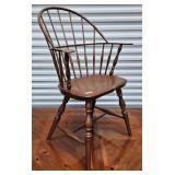 ANTIQUE OAK WINDSOR CHAIR