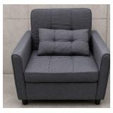HOMCOM 3-N-1 CONVERTIBLE SLEEPER CHAIR