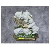 11' CAST IRON RABBIT DOOR STOP
