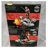 STAR WARS DARTH VADER & LUKE SKYWALKER FIGURES