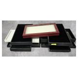 LOT OF ASST. RING & JEWELRY TRAYS
