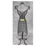 22' WROUGHT IRON DRESS FORM
