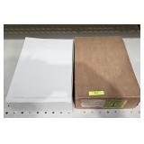 RING OF VINTAGE EMBOSSED LINEN PAPER