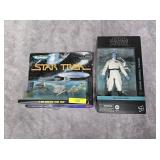 2- STAR TREK & STAR WARS DIE-CAST FIGURES