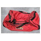 LARGE MARLBORO RED NYLON DUFFEL BAG