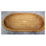 19' WOODEN DOUGH BOWL