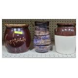 GROUP OF 3- MCCOY & OTHER POTTERY PIECES