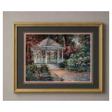 BARBARA HAILS SIGNED GAZEBO PRINT