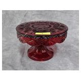 8' GODINGER RED DUBLIN CAKE STAND