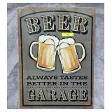 11.5' X 15.5' BEER GARAGE SIGN
