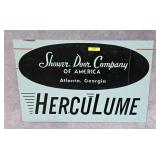 27' X 13.5' HERCULUME WOODEN SIGN