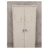 36' X 72' TWO-DOOR METAL CABINET