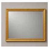25.5' X 31.5' GOLD TONE WALL MIRROR