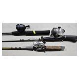 SHAKESPEARE, DAIWA & WAKEMAN ROD & REELS