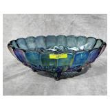 12' INDIANA GLASS CARNIVAL FRUIT BOWL