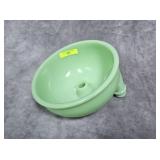 7' JADEITE GLASS JUICER ATTACHMENT