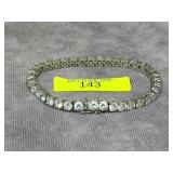 7' STERLING SILVER CZ TENNIS BRACELET