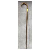 36' VINTAGE TWISTED OAK WALKING CANE