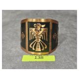 NATIVE AMERICAN COPPER CUFF BRACELET