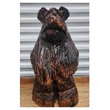 23' CARVED WOOD BEAR