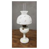 VINTAGE ALADDIN ALACITE 'DRAPERY' OIL LAMP