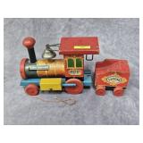 VINTAGE FISHER PRICE LOOKY CHUG-CHUG TOY