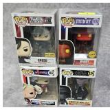 4- ASST. FUNKO POP ACTION FIGURES