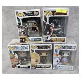 5- ASST. FUNKO POP ACTION FIGURES