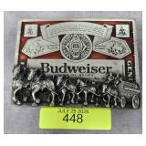 3' BUDWEISER BELT BUCKLE