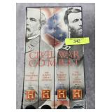 CIVIL WAR COMBAT 4-VHS SET