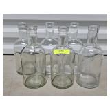 LOT OF SIX- 7' NEW WINE BOTTLES