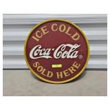12' WOODEN COCA-COLA KEY BOX