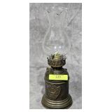 10' WELLS FARGO BRASS OIL LAMP
