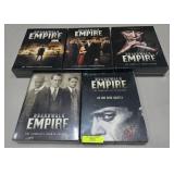 5- BOARDWALK EMPIRE BOXED DVD SETS