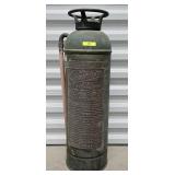 24' VINTAGE BRASS GUARDENE FIRE EXTINGUISHER