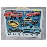 16' X 12' METAL MUSTANG SIGN