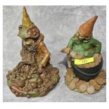 PAIR OF 7.5' TOM CLARK GNOMES