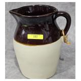 8.5' VINTAGE MCCOY POTTERY MILK PITCHER