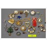 LOT OF ASST. VINTAGE COSTUME JEWELRY